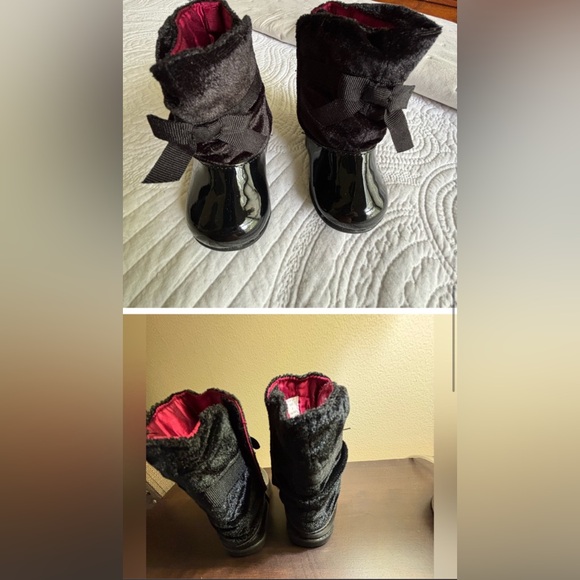 Bundle of 8  baby Shoes - Black  , red and White blue  different sizes - Picture 6 of 16